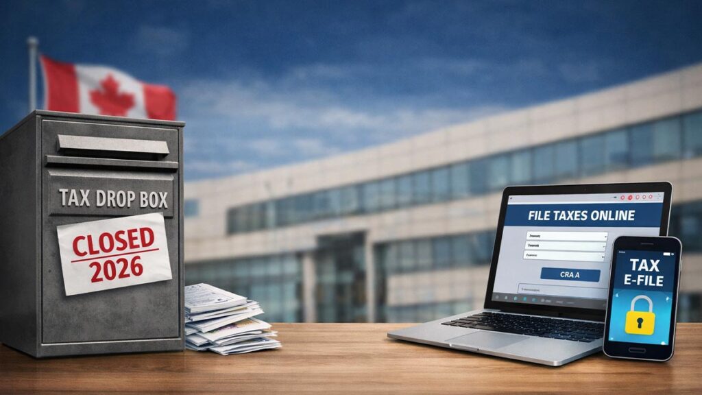 CRA Filing System Changes in 2026: End of Tax Drop Boxes Across Canada